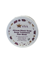 Load image into Gallery viewer, African Black Soap Deep Treatment Hair Mask
