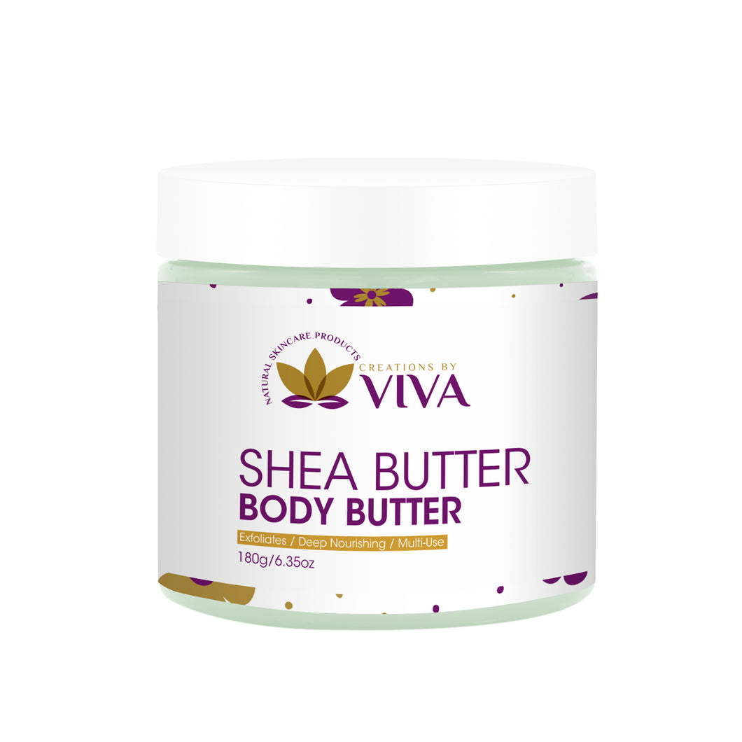 Organic Moisturizing Exfoliating Deep Nourishing Shea Body Butter