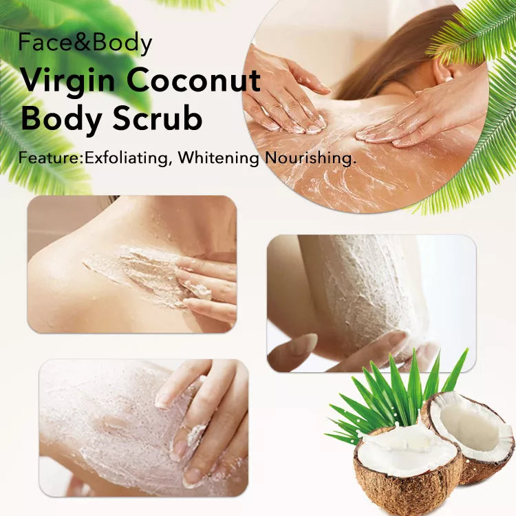 Coconut Milky Cream Exfoliating Body Scrub