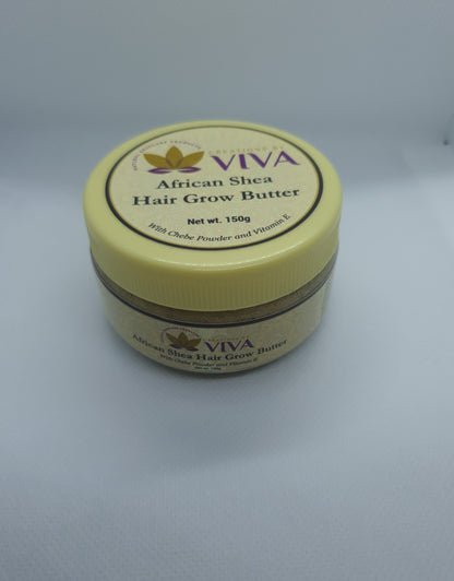 African Shea Hair Grow Butter with Chebe Powder and Vitamin E