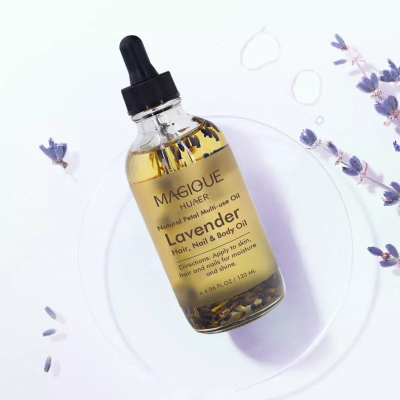 Organic Lavender Petals Essential Body Oil